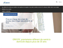 Tablet Screenshot of orkyn.fr